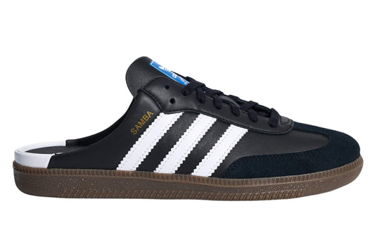 Adidas Samba OG Mule Shoes 'Core Black / Cloud White / Gum'