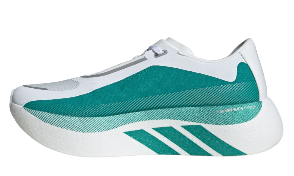 Adidas HYPERBOOST EDGE Running Shoes Cloud White / Equipment Green / Zero Metalic