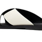 prada Saffiano leather crisscross sandals white