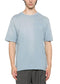 Amiri Bleach Bandana Patch T-shirt "Ash Blue"