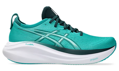 Asics Gel Nimbus 27 "Wave Teal/Saxon Green"