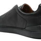Zegna Triple Stich leather sneakers "Black"