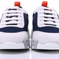 Hermès Suede and Nylon Boucning "Navy Blue/Grey"