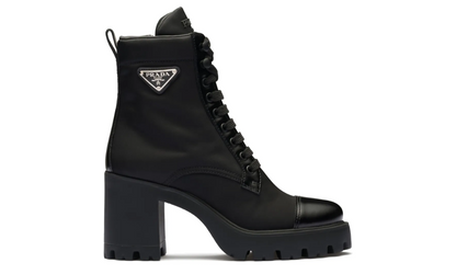 Prada Stiefeletten mit Logo "Black"