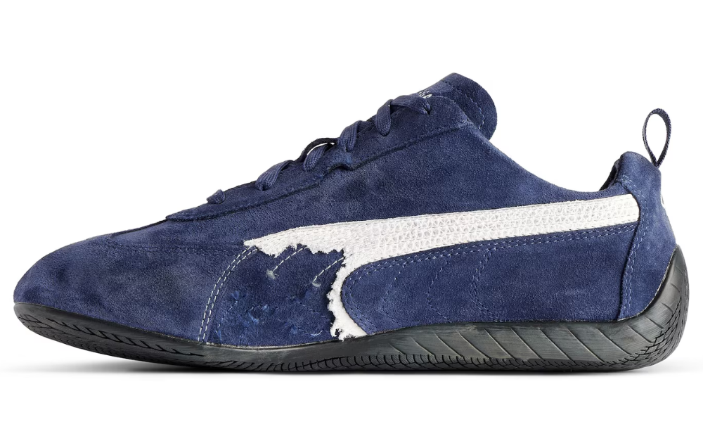 Balenciaga x Puma Speedcat Suede 'Navy White'