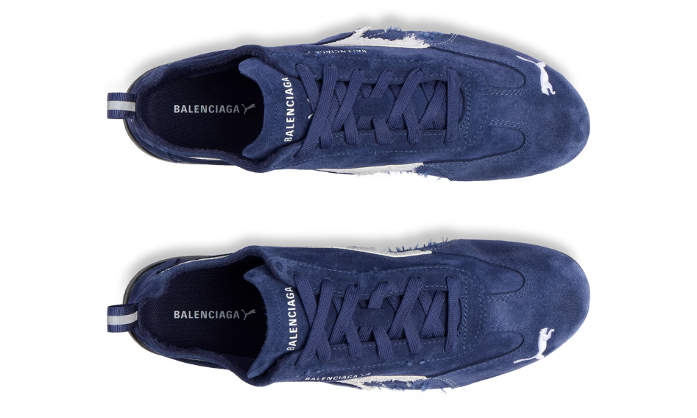Balenciaga x Puma Speedcat Suede 'Navy White'