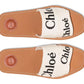 CHLOÉ Woody Slides Beige