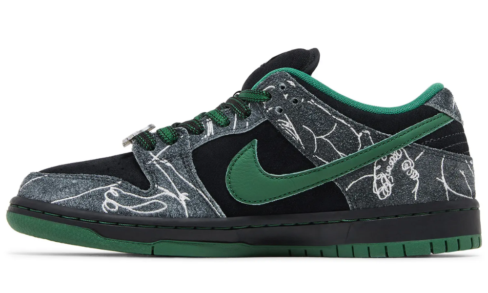 علبة خاصة لحذاء THERE Skateboards x Dunk Low SB 'Ultra Humanized'