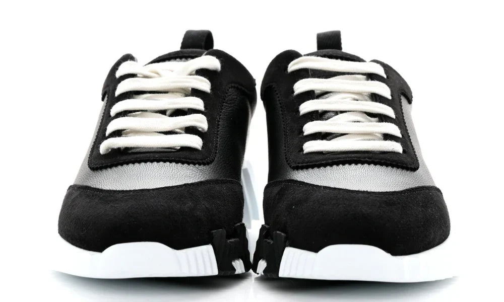 Hermès Air Mesh Suede Goatskin Bouncing "Black"