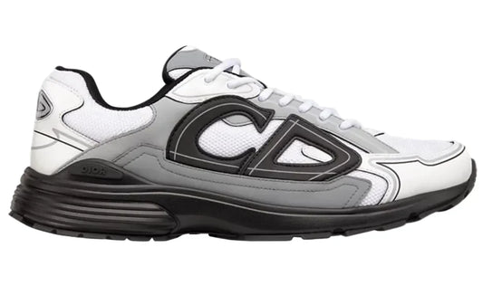 حذاء Dior B30 'أبيض / رمادي'