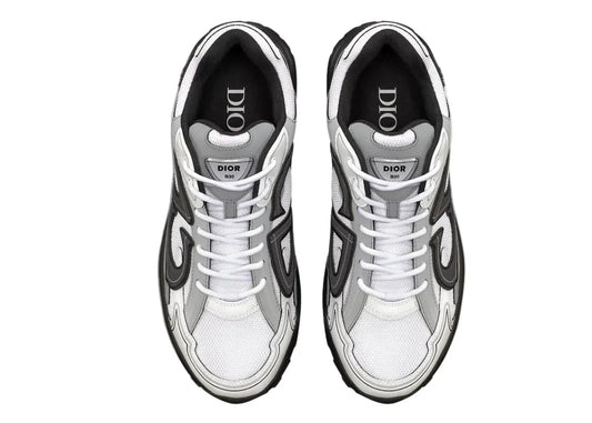 حذاء Dior B30 'أبيض / رمادي'