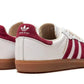 Sporty & Rich x Adidas Samba OG 'White Core Burgundy'