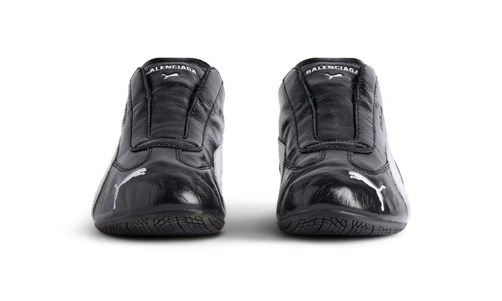 Balenciaga x Puma Speedcat Leather 'Black/  White'