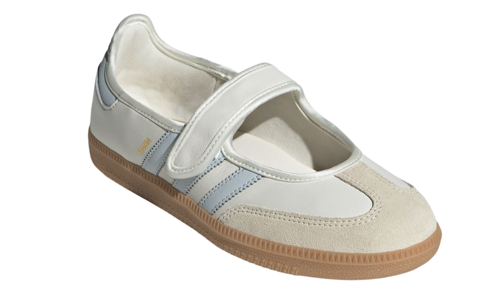 Adidas Samba Jane 'Cloud White / Gum / Halo Blue'