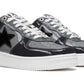 Bape Bapesta Low 'Black Grey'