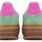 Adidas Gazelle Bold 'Pulse Mint Screaming Pink'