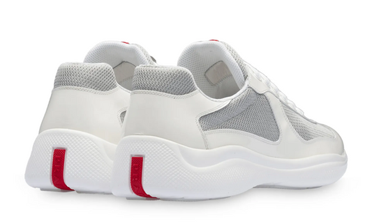 Prada America's Cup low-top sneakers "White /Silver tone"