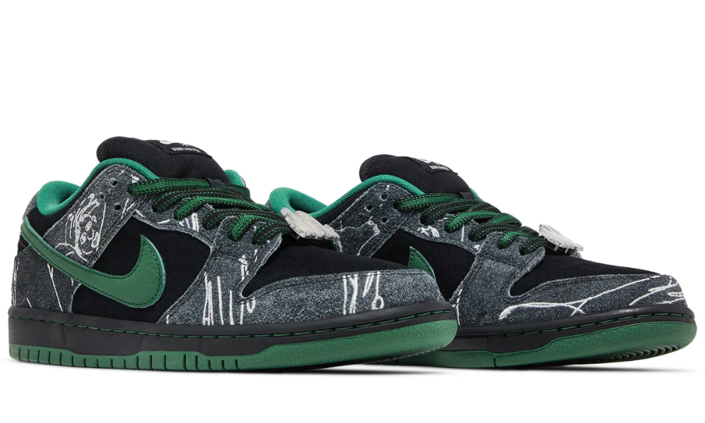 علبة خاصة لحذاء THERE Skateboards x Dunk Low SB 'Ultra Humanized'