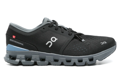 On Cloud X 4 "Black | Chambray"
