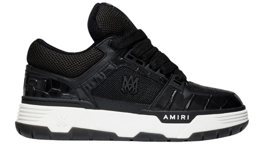 Amiri Croc Debossed Ma-1 "Black"