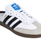 Adidas Samba OG Mule Shoes 'Cloud White / Core Black / Gold Metallic'
