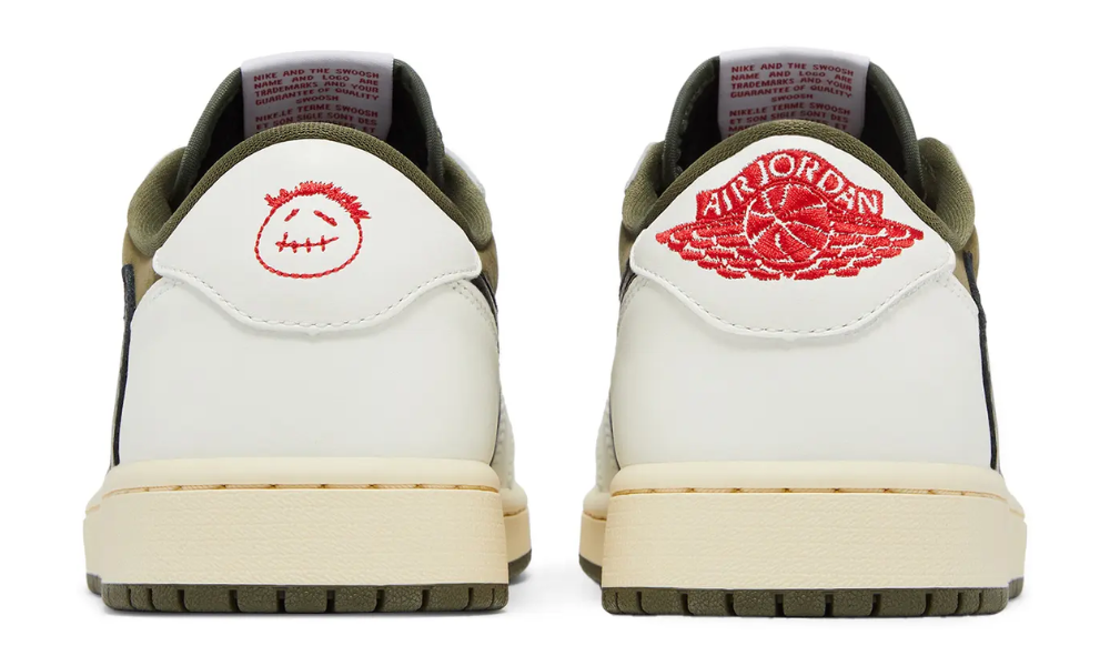 Travis Scott x Nike Air Jordan 1 Retro Low OG SP 'Reverse Olive / Medium Olive'