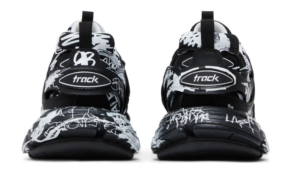 Balenciaga Track Sneaker 'Graffiti - Black White'