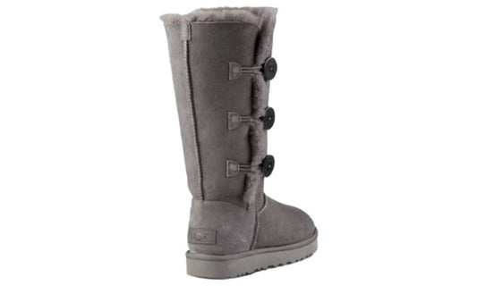 UGG Bailey Button Triplet II Chestnut Boots 'Grey'