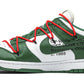 Off-White x Dunk Low "Pine Green"