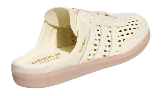Adidas Samba Mule Woven 'Cream White'