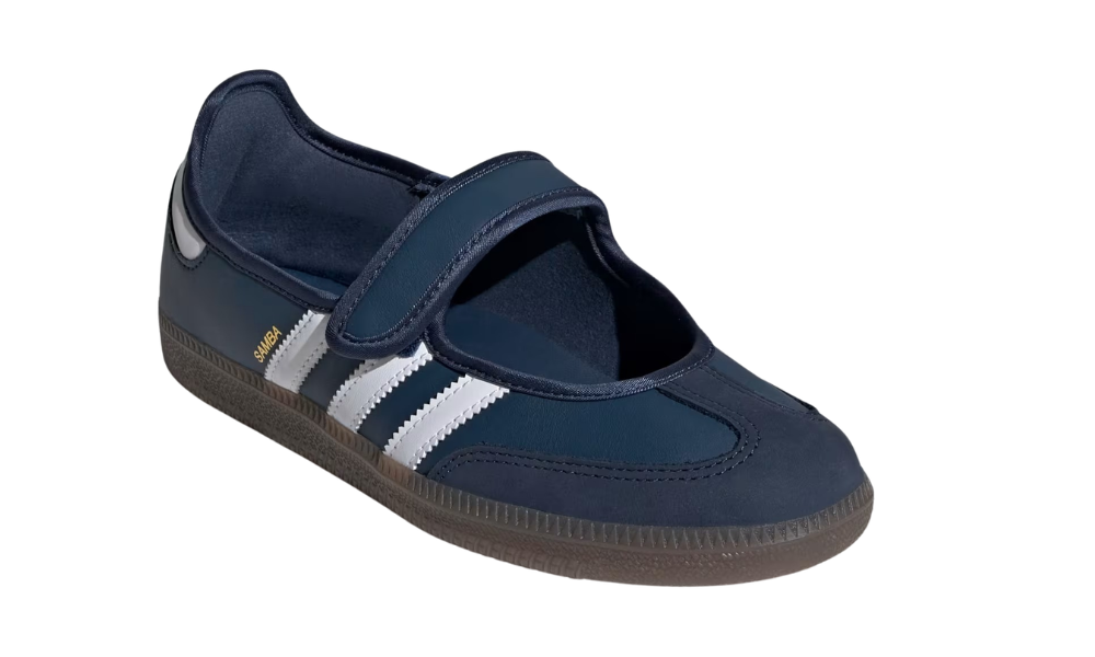 Adidas Samba Jane 'Crew Navy / Cloud White / Gold Metallic'