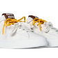 Miu Miu Leather sneakers "White / Cognac"