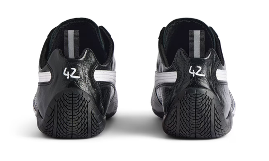 Balenciaga x Puma Speedcat Leather 'Black/  White'