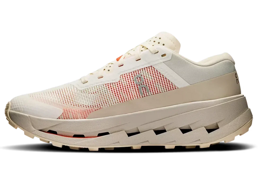 حذاء On Cloudultra 3 بلون "Ivory / Pearl"