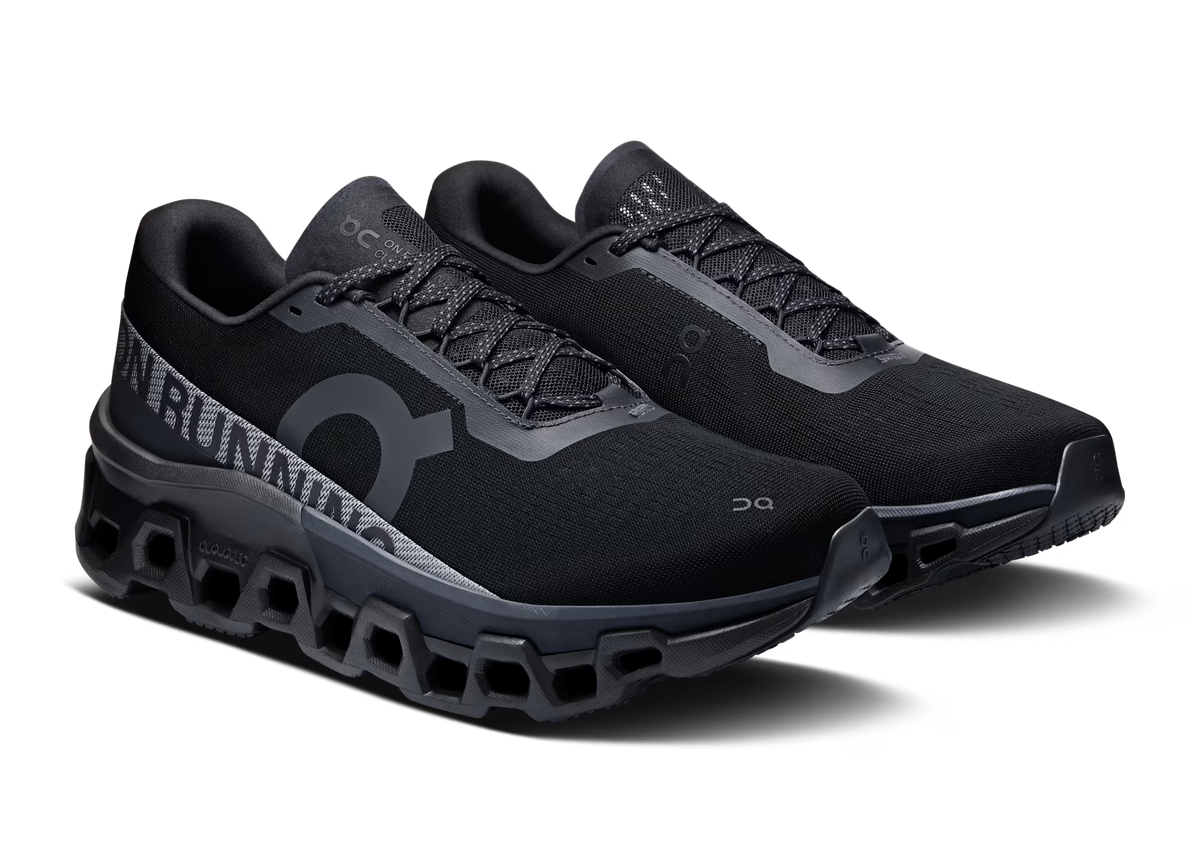 On Cloudmonster 2 "Black