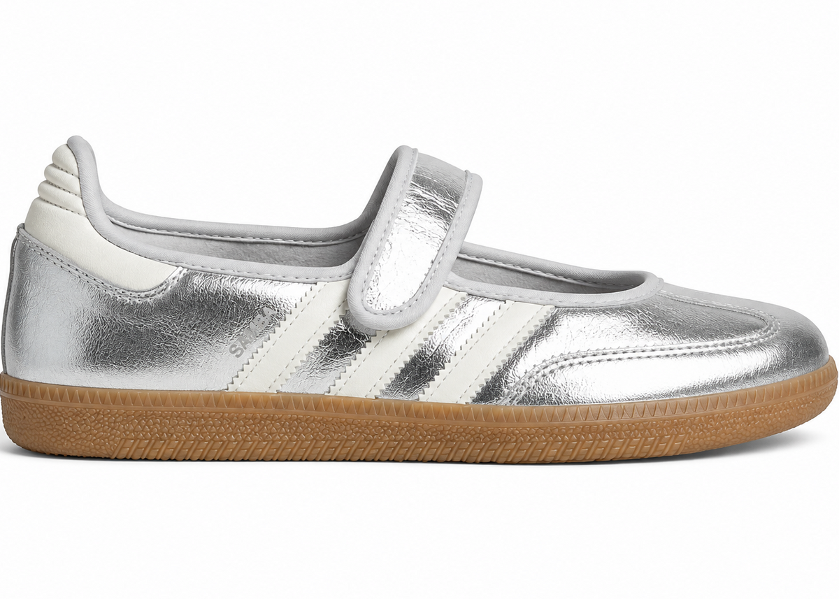 Adidas Samba Jane "Silver Metallic"