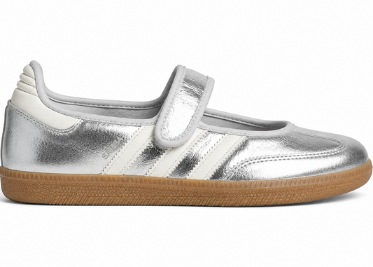 Adidas Samba Jane "Silver Metallic"