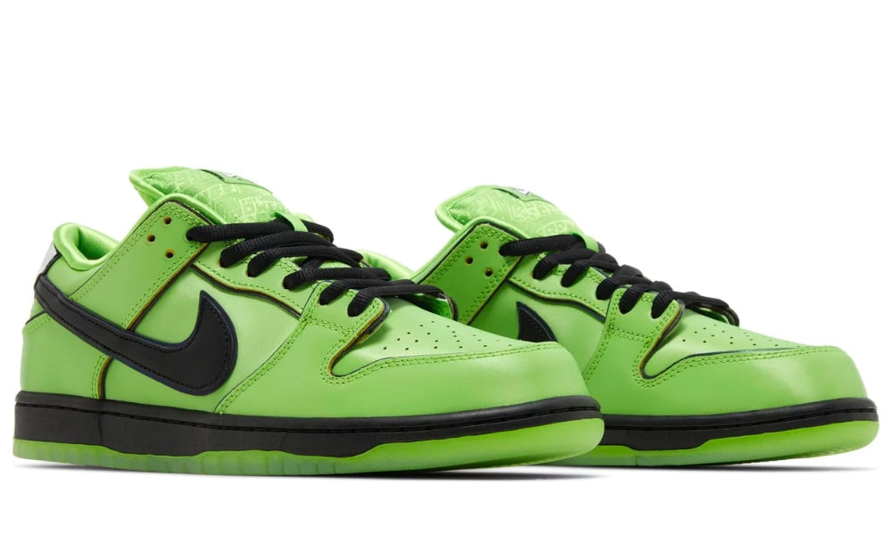 حذاء The Powerpuff Girls x Dunk Low Pro SB QS 'Buttercup'