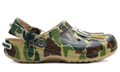 Bape x Crocs Classic Clog 'ABC Camo - Green'