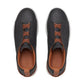 Ermenegildo Zegna Triple Stitch Black Deerskin Sneakers