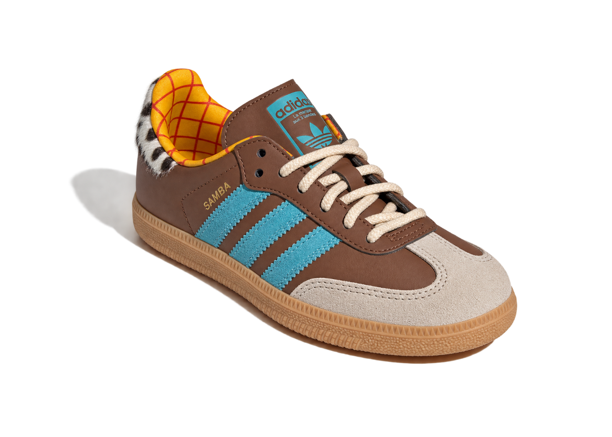 Adidas Disney Pixar Toy Story Samba OG "Preloved Brown / Preloved Blue / Alumina"