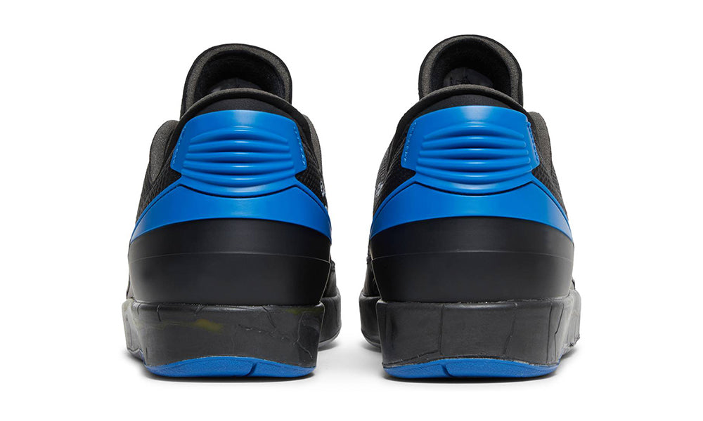 Off-White x Air Jordan 2 Retro Low SP 'Black Varsity Royal'