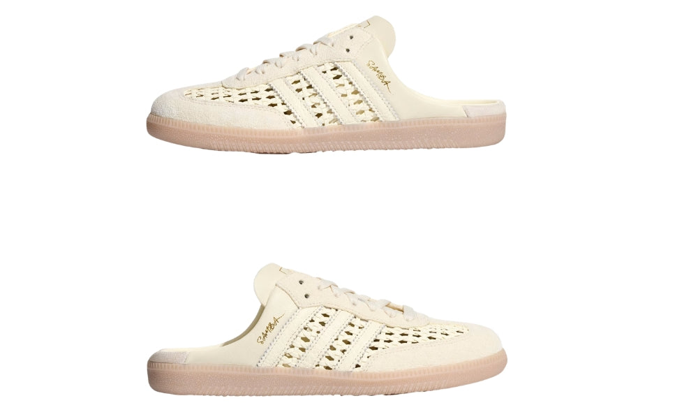 Adidas Samba Mule Woven 'Cream White'