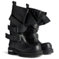 Balenciaga Venom High Boot in Black Calfskin
