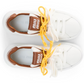Miu Miu Leather sneakers "White / Cognac"