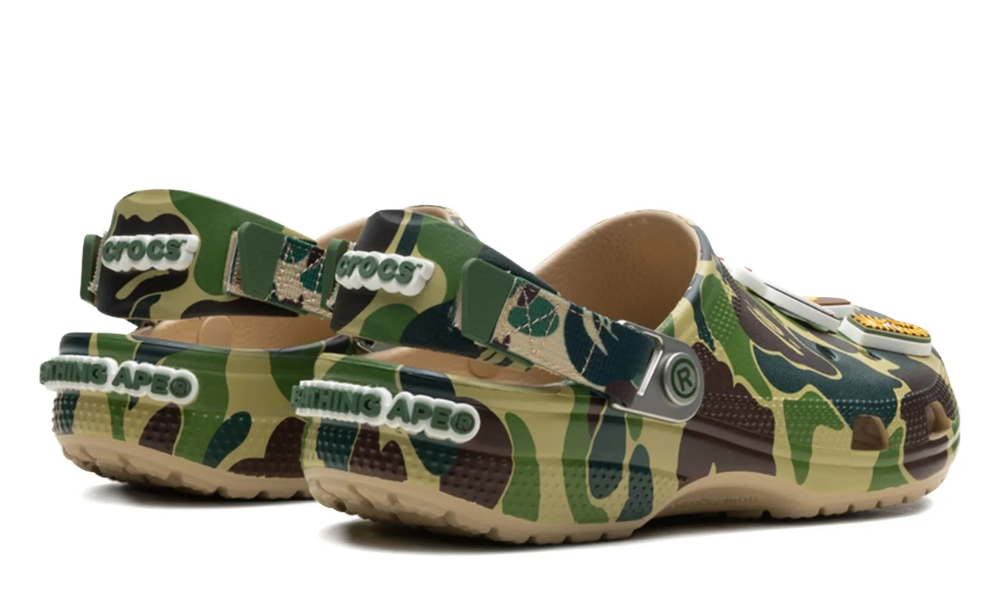 Bape x Crocs Classic Clog 'ABC Camo - Green'