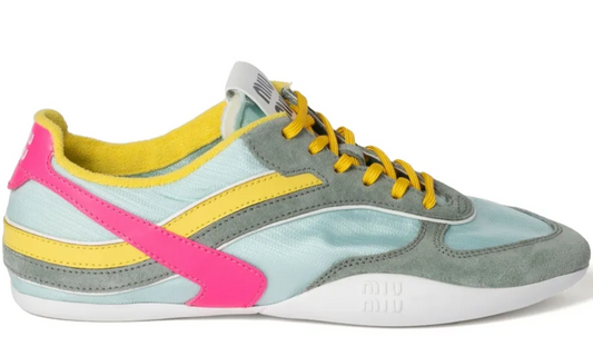 Miu Miu Gymnasium sneakers "Aqua Blue"