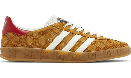 حذاء أديداس × غوتشي غازيل "GG Monogram"