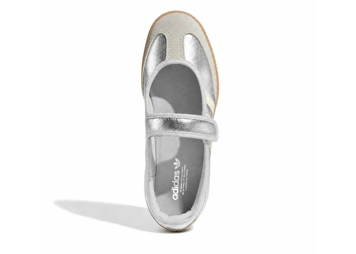 Adidas Samba Jane "Silver Metallic"