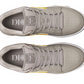 Dior B57 "Gray and Yellow Smooth Calfskin"